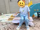 babycare儿童电动扭扭车防侧翻溜溜车大人可坐宝宝礼物3-6岁  黎空紫 实拍图