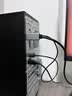 毕亚兹 HDMI转DP转换器连接线 1.8米 4K/60hz Displayport公4K高清视频转换头线 电脑PS4接显示器转接头 实拍图