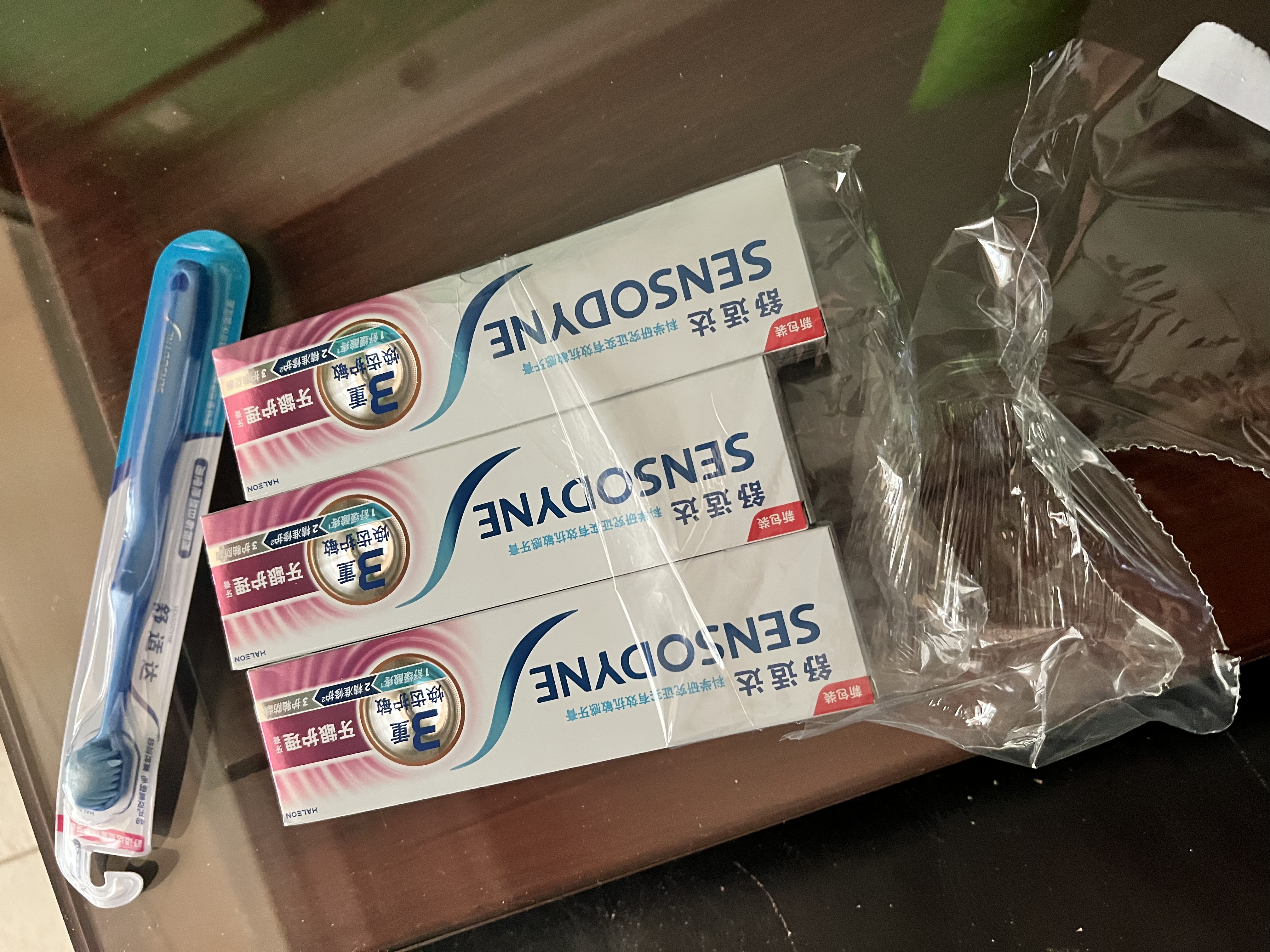 舒适达牙龈护理抗敏修护牙膏套装100g*3 含氟防蛀去渍清新口气 京东自营 实拍图