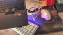 罗技（G） G502 HERO主宰者 有线鼠标 游戏鼠标  g502hero  可配重HERO引擎 礼盒送男友 RGB炫彩灯光 G502H-云樱粉+鼠标垫+防滑贴 实拍图