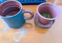 京东京造茶杯 宜兴紫砂茶水分离泡茶水杯子父亲男士送礼物 一帆风顺5件套 实拍图