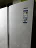 海尔（Haier）冰箱620升双开门对开门大容量风冷无霜一级能效抗菌静音双变频节能省电家用租房白色电冰箱 【冰雪白620升】黑金净化+90°开门悬停 实拍图