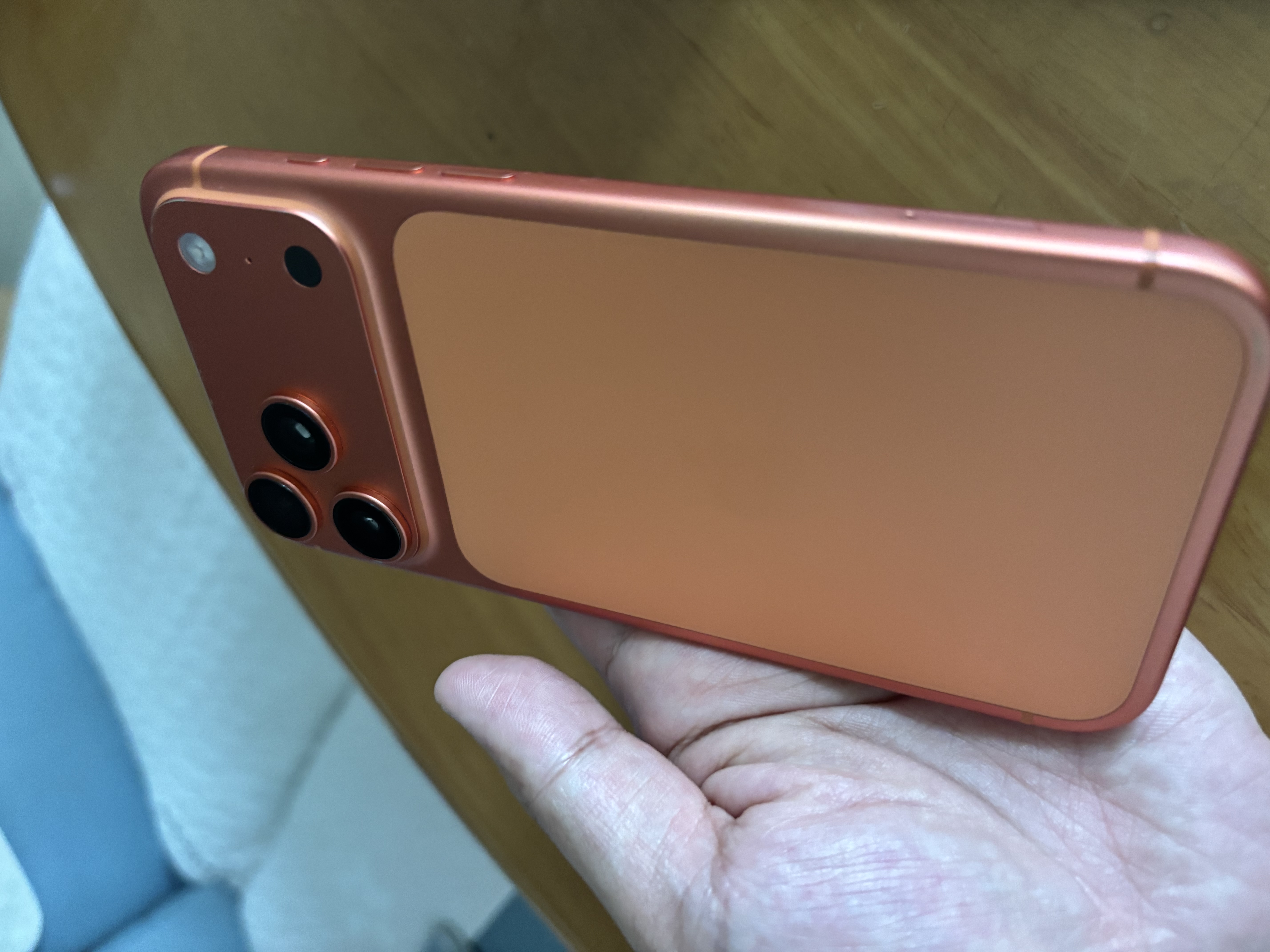 Apple/苹果【政府补贴限时限量】/iPhone 17 Pro 1TB 星宇橙色 支持移动联通电信5G 双卡双待手机送家人 实拍图