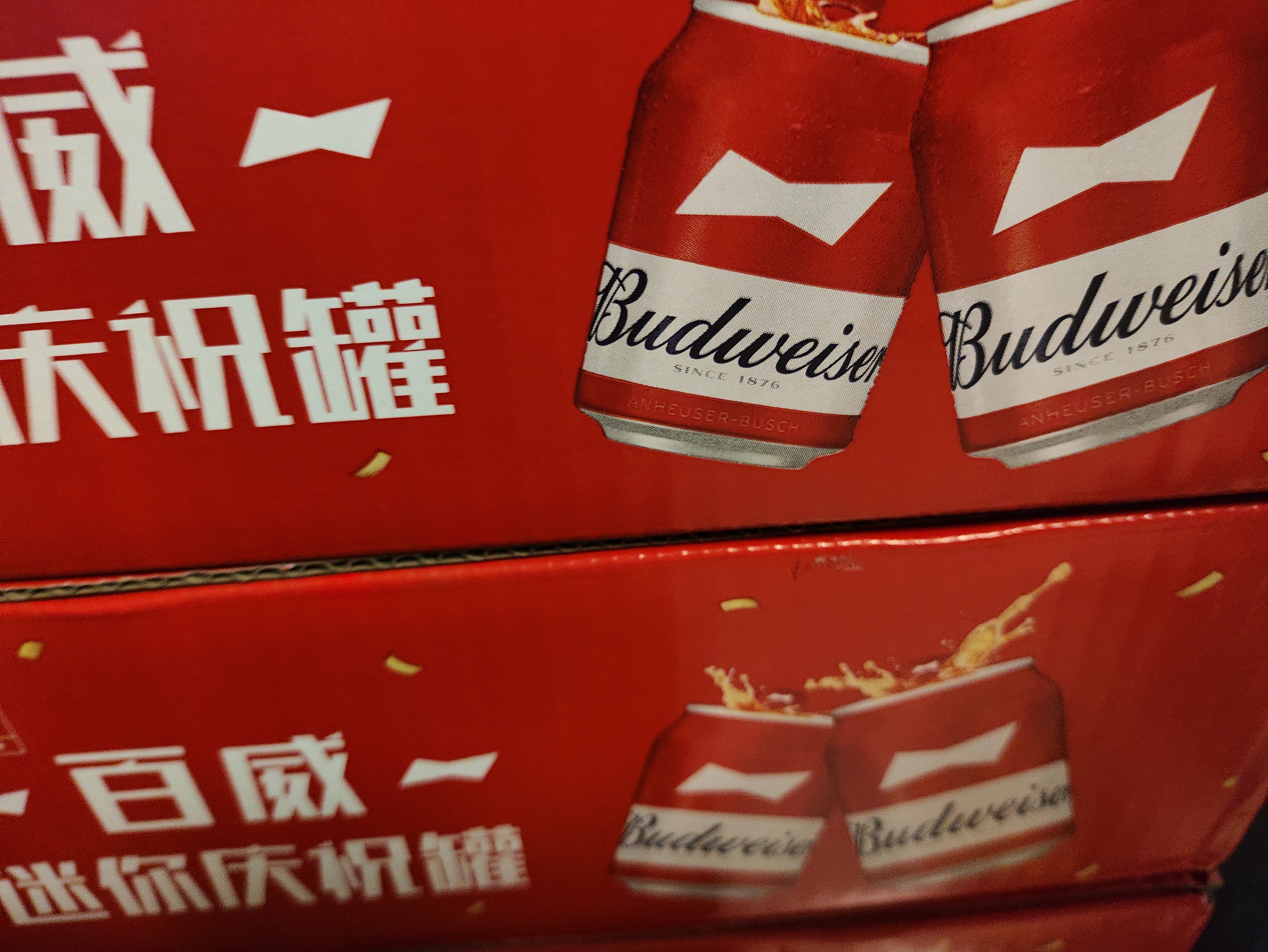 百威mini红罐淡色拉格255ml*12罐整箱装京东自营中秋礼品【饮用至26】 实拍图
