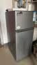 海尔（Haier）冰箱小型二门办公室迷你小冰箱节能直冷家用租房家电冷藏冷冻超薄双开门省电小型冰箱 118升、360°立体制冷、低温补偿 实拍图