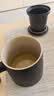 京东京造茶杯便携式黑陶茶泡茶壶茶杯功夫茶具办公杯随身茶壶容量400ml 实拍图