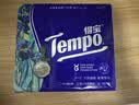 得宝（TEMPO）鸢尾雪松香典藏限定版手帕纸 4层 7张*12包 对半撕纸巾便携面巾纸 实拍图