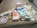 iuu婴儿洗澡盆 可折叠宝宝浴盆大号 洗澡神器躺托浴架新生儿童用品 【北欧灰】单盆 材质：FDA食品级材质检测认证 实拍图