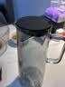 JEKO&JEKO凉水壶耐高温冷水壶玻璃杯家用晾水壶大容量花茶壶 1800mL烟灰色 实拍图