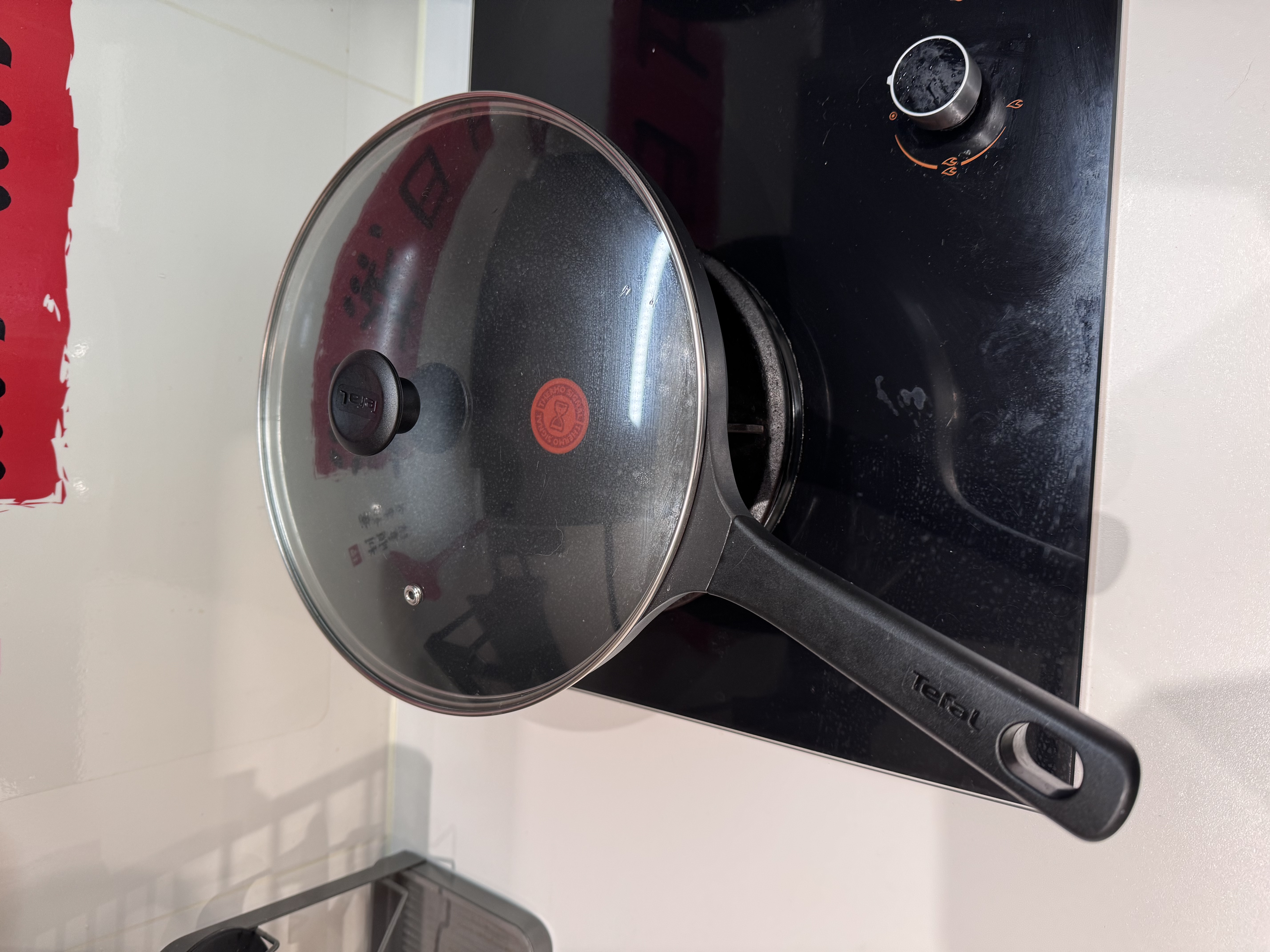 特福（Tefal）炒锅不粘锅炒菜锅 有钛佳温红心少油烟 平底燃气灶电磁炉通用 6倍耐磨不粘 质享家炒锅 30cm 实拍图