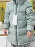 保姆鹅 【风墙】儿童羽绒服宝宝中长款护脸厚款外套保暖童装[NG2664] 中国红 130 实拍图