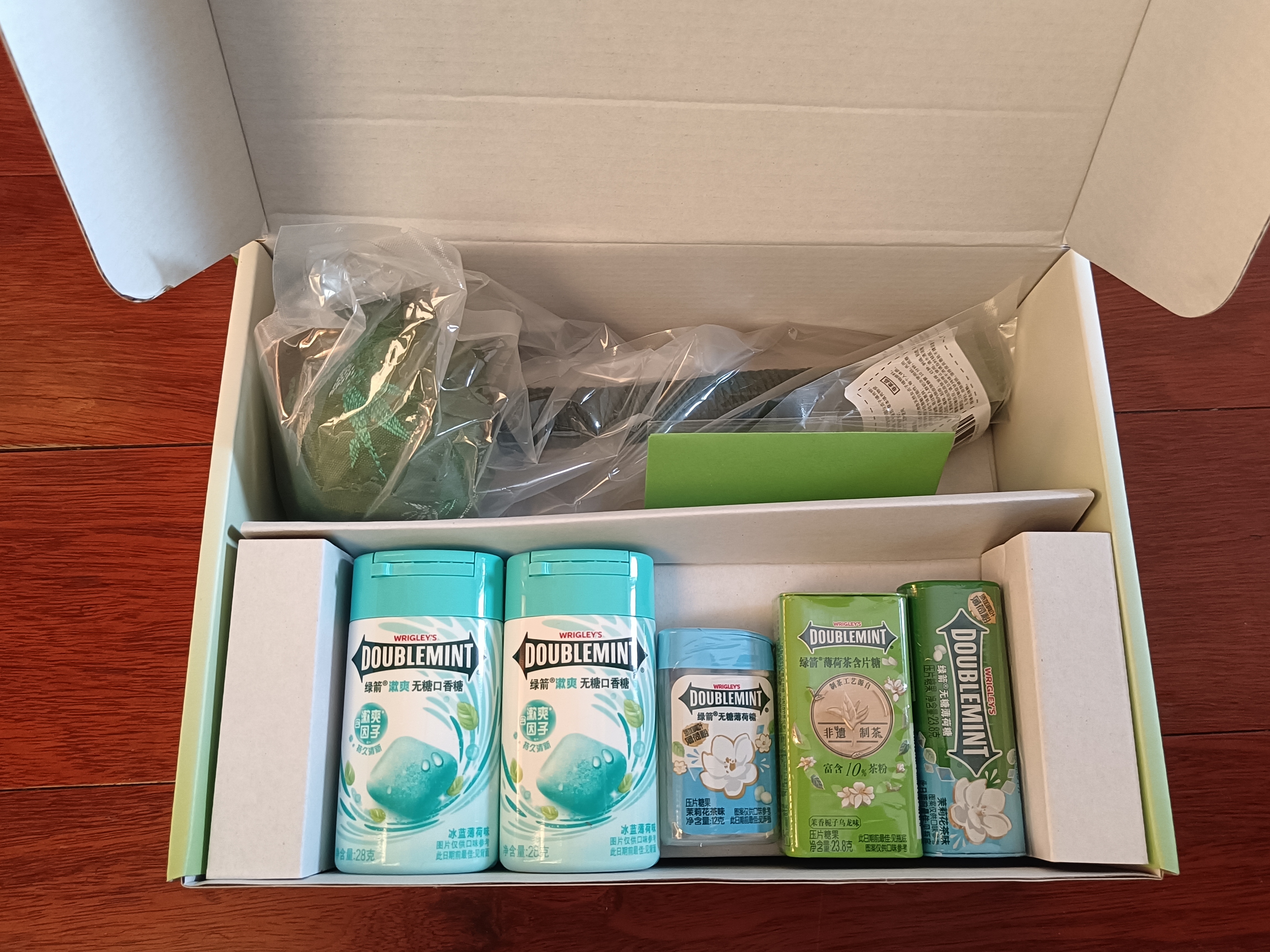 绿箭清新礼盒约115.6g 休闲零食润喉糖果 中秋礼品 实拍图