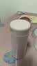 米家保温杯 316不锈钢水杯男女士杯子大容量茶杯便携350ml雾樱粉 实拍图