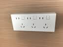 公牛（BULL）86型扩展插座明装多孔位拓展插座面板扩展器GTE925 雪芽白 实拍图