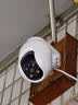 萤石 C8C 500万摄像头 无线WiFi 室外双云台360° 防水防尘监控 手机远程 人形检测 全彩夜视 实拍图
