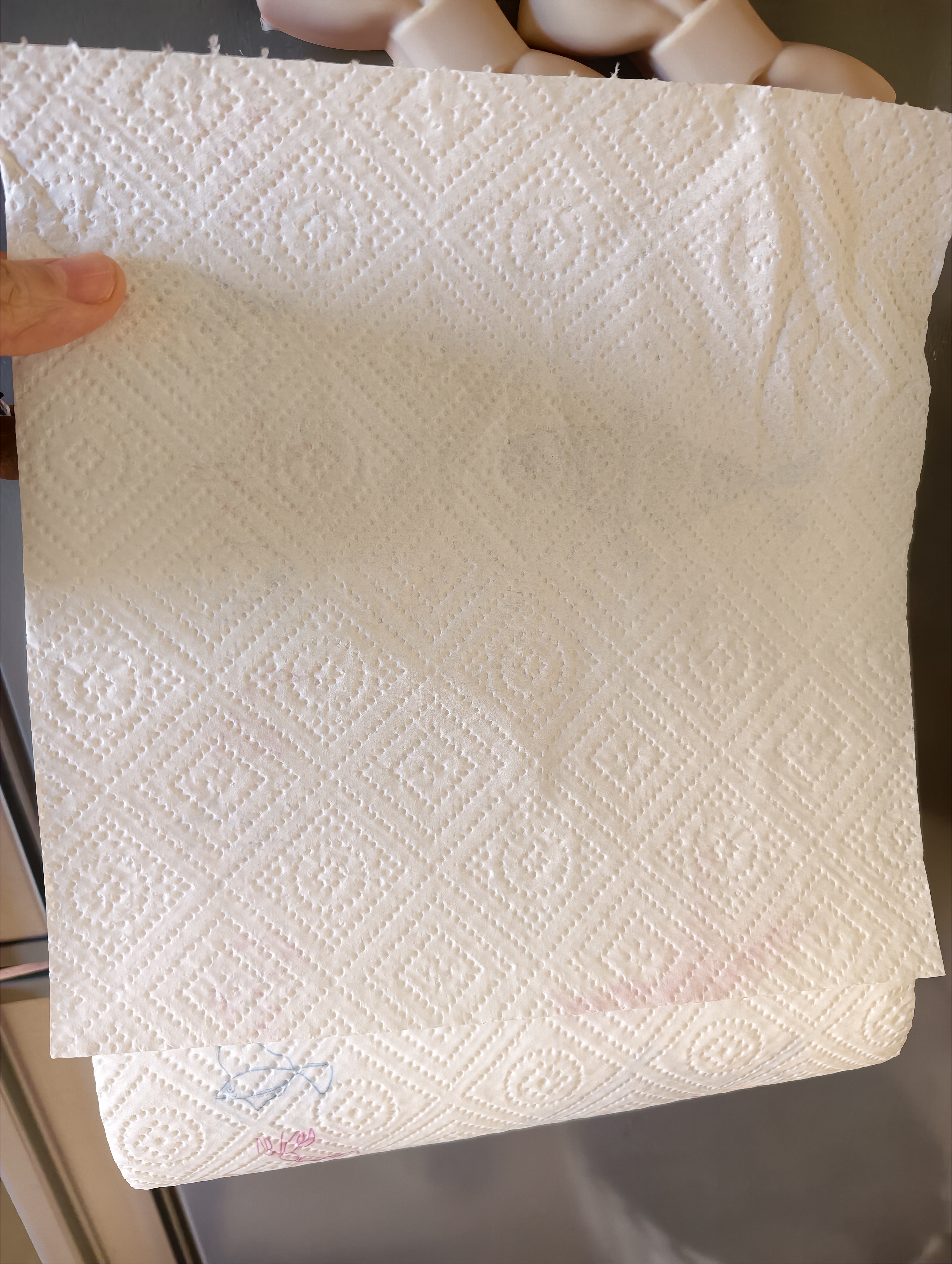 心相印厨房卷纸/厨房用纸75节*2卷 吸油锁水厨房纸巾食品接触级懒人抹布 实拍图