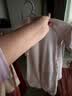 童泰婴儿连体衣春秋季纯棉新生儿衣服宝宝蝴蝶爬服和尚服紫色66cm 实拍图