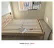 零树实木床进口橡胶木双人床带夜灯可储物【包安装】1.5m*2m JX-03 实拍图