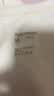 全棉时代打底衫女士背心夏季针织罗纹紧身吊带女 米白 M 实拍图