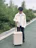 爱可乐（Echolac）王朝二代行李箱明星同款大容量防刮旅行箱可定制奶茶灰20吋PC142 实拍图