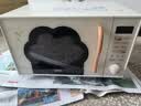 美的（Midea）小滋味微烤炸一体机萌宠猫爪不锈钢内胆23L家用平板大容量一级能效平板式热风空气炸2026新款F23G5 实拍图