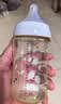 贝亲（Pigeon）PPSU双把手防胀气奶瓶240ml 猫头鹰 L号奶嘴 6月+ AA221 实拍图
