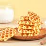 壹得利黄油华夫饼干儿童健康早餐吐司手撕面包糕点休闲零食代餐年货630g 实拍图