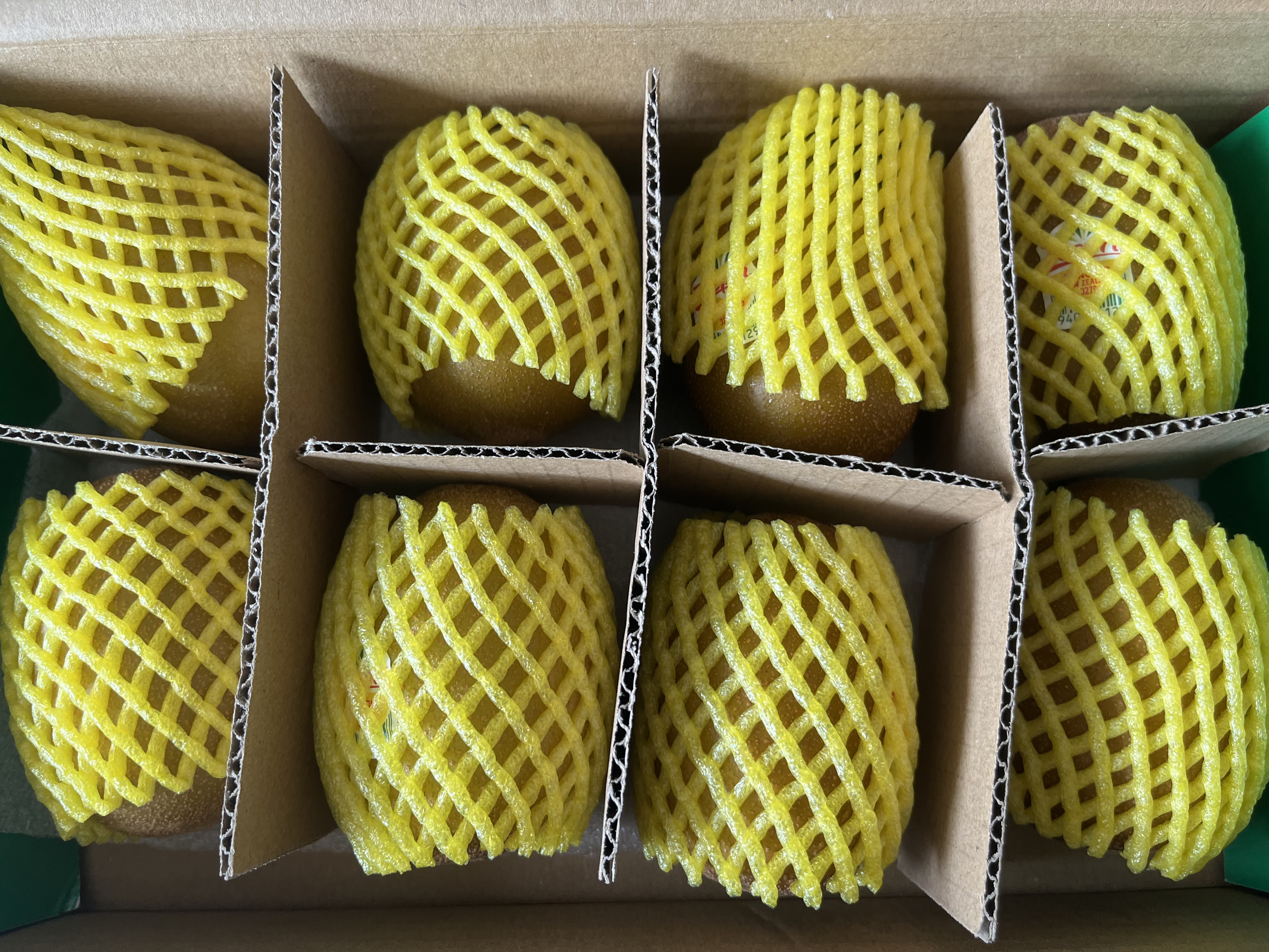佳沛（zespri）新西兰金奇异果8粒特大果124-146g猕猴桃水果礼盒 实拍图