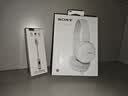 索尼（SONY） MDR-ZX110AP 头戴式有线耳机3.5mm接口 时尚穿搭 带麦可通话英语学习考试办公笔记本电脑手机适用 白色 实拍图