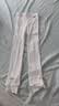 迪士尼白色女童打底裤春秋女孩洋气裤子秋款外穿长裤SP97706 白色 120 实拍图