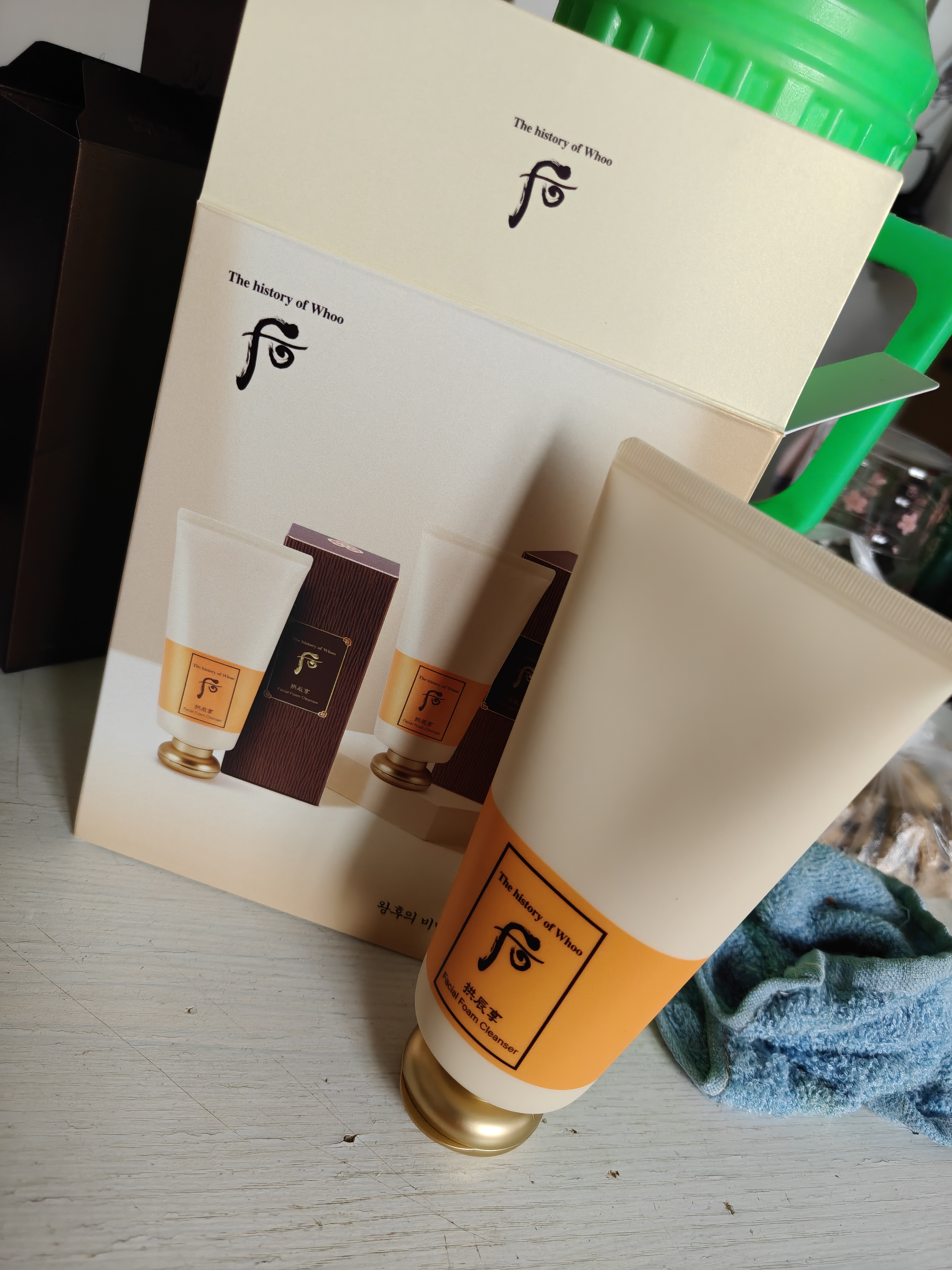 后Whoo气韵生泡沫洁面洗面奶180ml*2温和清洁生日礼物 实拍图
