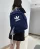 adidas休闲日常通勤运动双肩背包学生书包开学男女阿迪达斯三叶草   黑色/白   NS(均码) 实拍图