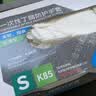 英科医疗（INTCO）一次性手套100只S码白色食品级丁腈耐用厨房清洁劳保家务洗碗手套 实拍图