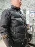 范思 哲秋冬男刺绣美杜莎羽绒服新款高端防寒保暖男装适用范思哲 黑色 M 实拍图