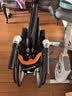 鱼跃手动轮椅车大轮轻便可折叠老人专用出行代步仅13kg铝合金H062 实拍图