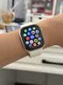 Apple/苹果/苹果 Watch S11 智能手表GPS款42毫米玫瑰金色铝金属表壳淡桃粉色运动型表带S/M MEUN4CH/B 实拍图