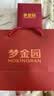 梦金园黄金转运珠足金本命年金珠手绳情侣路路通送女友生日礼物 实拍图