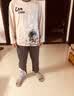 浪莎秋季睡衣男全棉长袖长裤新品纯棉圆领青年学生可外穿家居服套装 实拍图