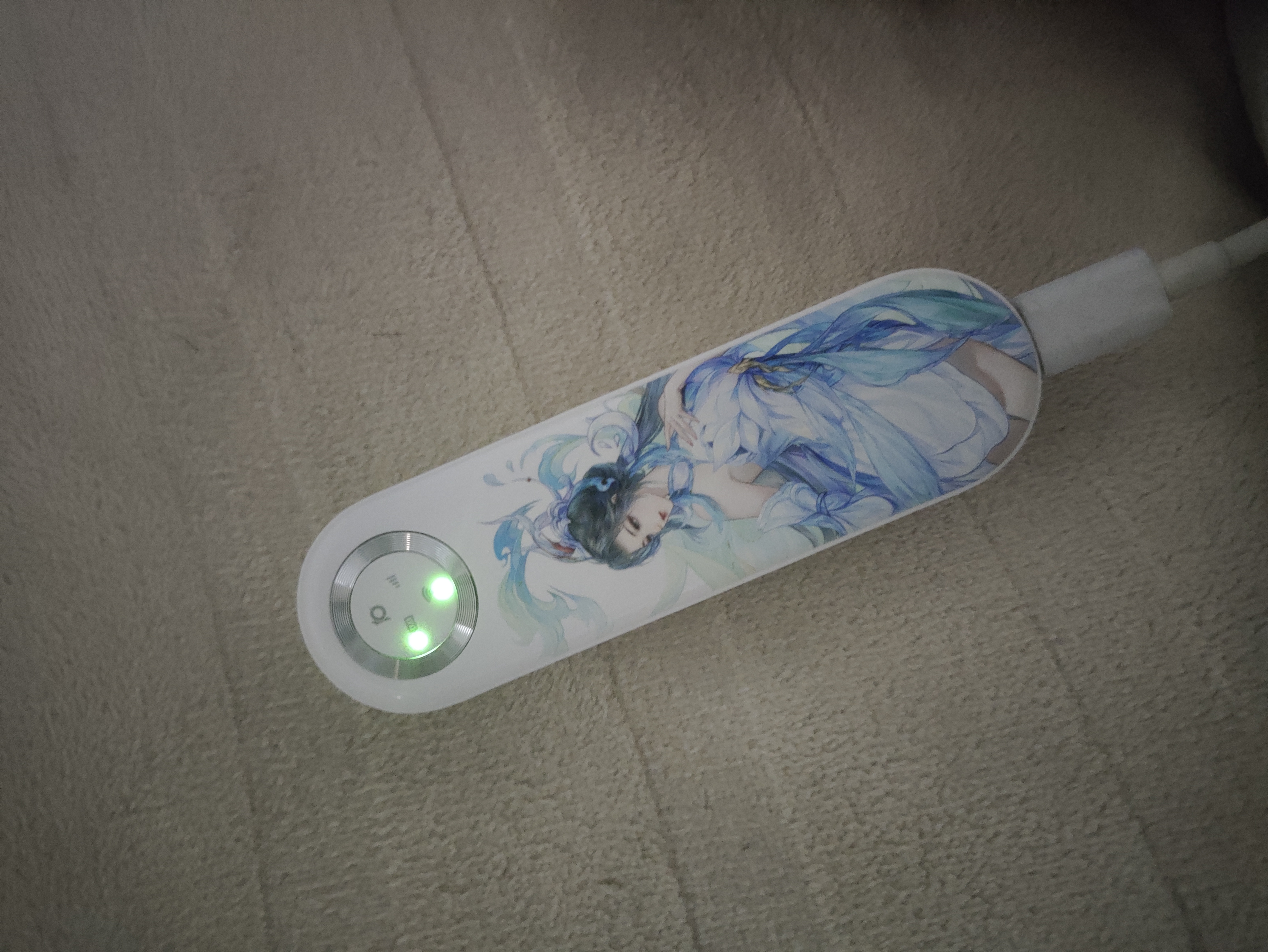 飞猫M1王者荣耀合作款 4G免插卡移动随身wifi无线网卡便携式热点4g路由器通用流量车载卡托大乔款 实拍图
