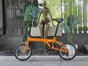 大行（DAHON）KT610折叠自行车16英寸城市通勤迷你成人男女学生便携小轮单车 橙色 实拍图