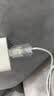 数据线保护套适用于苹果iPhone17promax原装20w充电器16/15/14/13防猫咬防折断防脏防尘防污 苹果银标*咬线器一对 实拍图