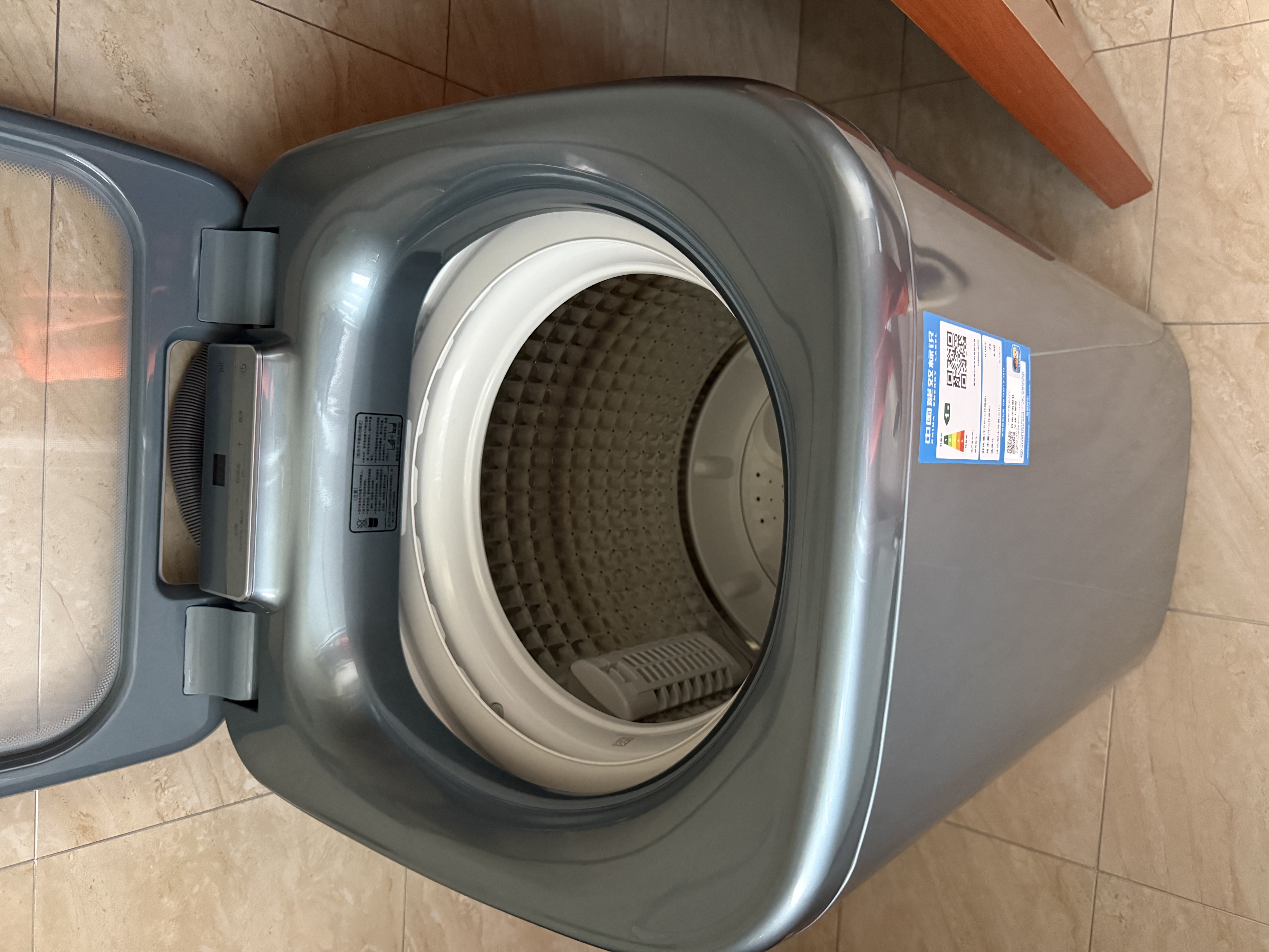 海尔（Haier）波轮洗衣机全自动3公斤/5公斤波轮直驱洗衣机小型内衣袜子儿童婴儿出租屋租房宿舍洗衣机洗脱一体 5公斤B378丨直驱电机+HP电离除菌+自编程波轮 实拍图