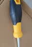 得力（deli）橡胶柄两用螺丝批螺丝刀十字一字双头起子电脑装机工具6*150mm 实拍图