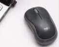 罗技（Logitech）M185鼠标 无线鼠标 办公鼠标 对称鼠标 黑色灰边 带无线2.4G接收器 实拍图