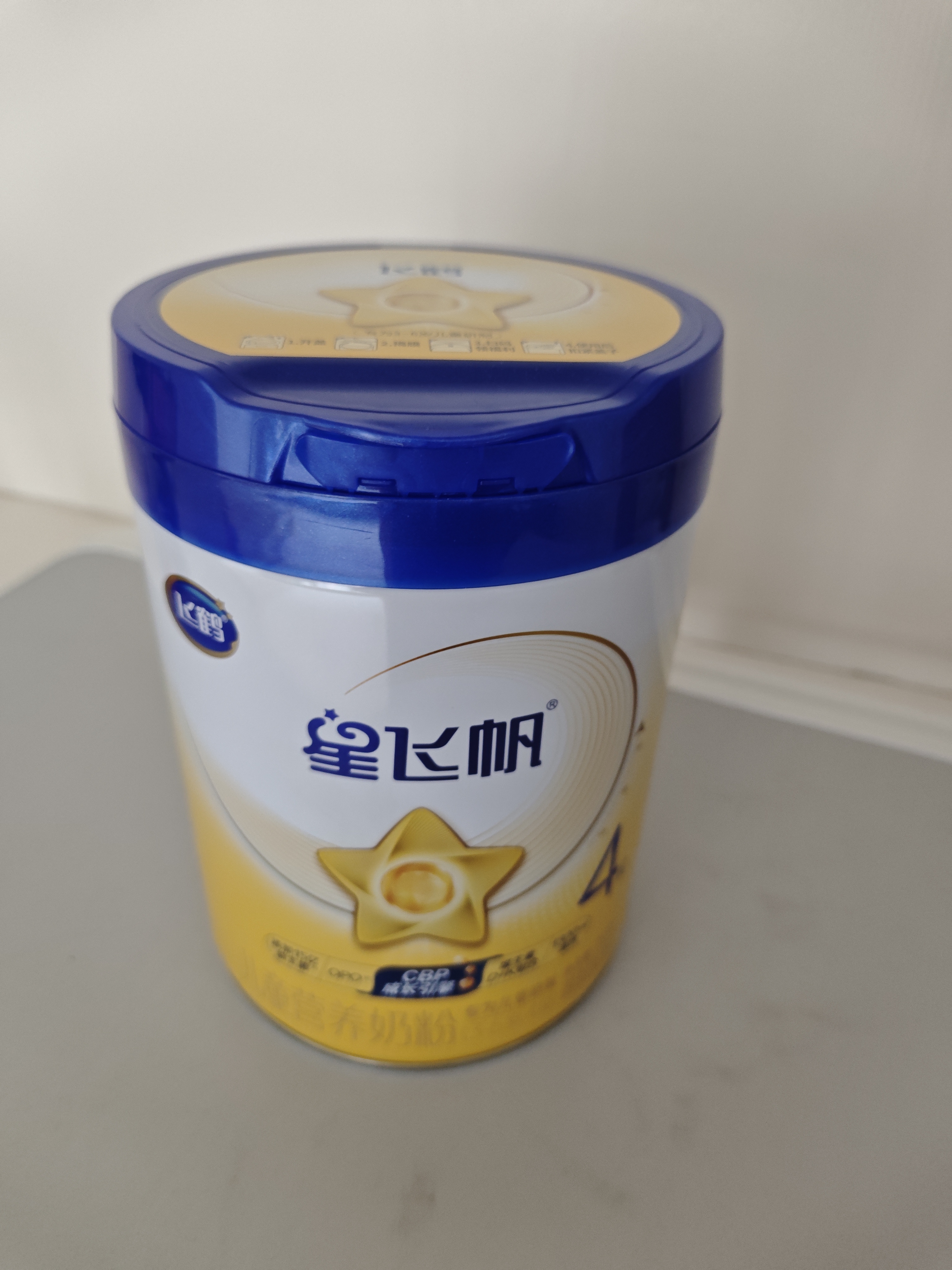飞鹤星飞帆儿童成长奶粉4段(3-6岁)750g*1罐CBP骨骼发育高钙 实拍图