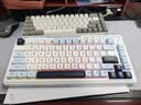 珂芝（KZZI）K75V2三模客制化机械键盘无线蓝牙电竞游戏静音轴体办公82键RGB背光PBT键帽Gasket冰川蓝轻羽轴V2 实拍图