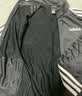 adidas休闲舒适三条纹立领夹克外套卫衣男装秋季阿迪达斯轻运动 黑色/白（推荐选大一码）   M 实拍图