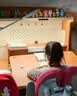 GMYD光明园迪儿童学习桌中小学生家用全实木可升降可调节写字桌H6组合 H6 120樱桃橡+V7-2F卡其+珊瑚粉椅套 实拍图