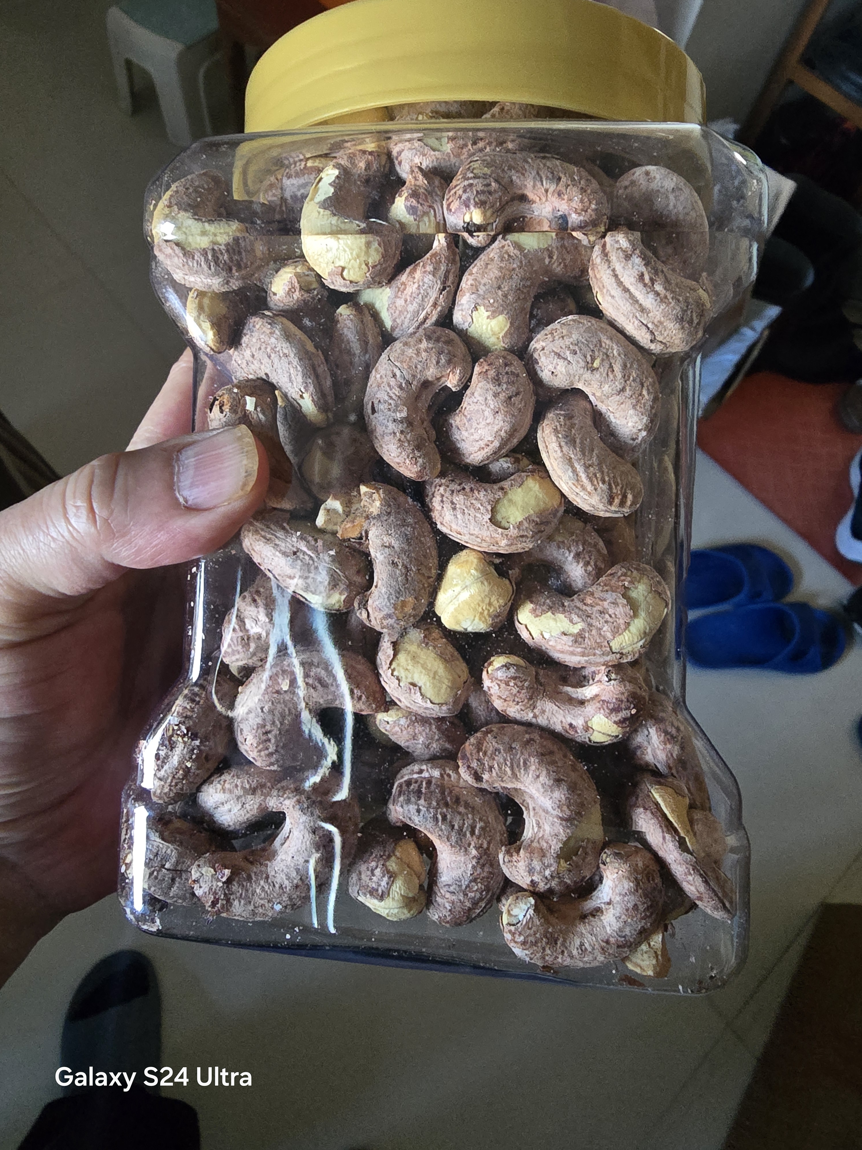 每果时光特大紫皮腰果800g新货罐装原味越南每日坚果炒货干果中秋休闲零食 实拍图