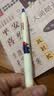 得力（deli）开学必备用品精美日系插画秒干按动中性笔 0.5mmST笔头学生刷题笔考试笔 黑色4支/盒SA204高考考试 实拍图